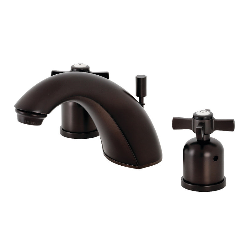 Kingston Brass FB8955ZX Mini-Widespread Bathroom Faucet, Oil Rubbed Bronze - BNGBath