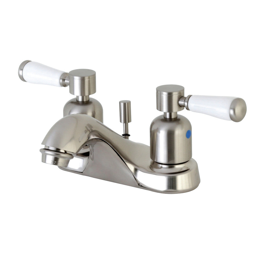 Kingston Brass FB5628DPL 4 in. Centerset Bathroom Faucet, Brushed Nickel - BNGBath