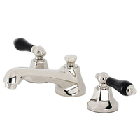 Thumbnail for Kingston Brass KS4466PKL Duchess Widespread Bathroom Faucet with Brass Pop-Up, Polished Nickel - BNGBath