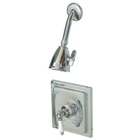 Thumbnail for Kingston Brass VB8651PLSO Victorian Tub & Shower Shower Faucet, Polished Chrome - BNGBath