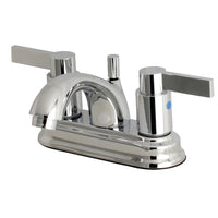 Thumbnail for Kingston Brass FB2601NDL 4 in. Centerset Bathroom Faucet, Polished Chrome - BNGBath
