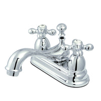 Thumbnail for Kingston Brass KS3601AX 4 in. Centerset Bathroom Faucet, Polished Chrome - BNGBath