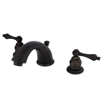 Thumbnail for Kingston Brass KB975AL Victorian Widespread Bathroom Faucet, Oil Rubbed Bronze - BNGBath