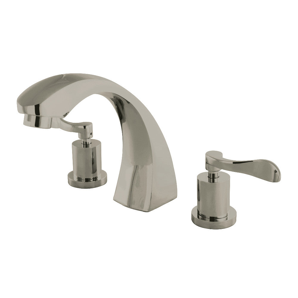 Kingston Brass KS4368DFL Vintage Roman Tub Faucet, Brushed Nickel - BNGBath