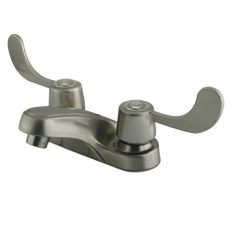 Kingston Brass GKB188LP 4 in. Centerset Bathroom Faucet, Brushed Nickel - BNGBath