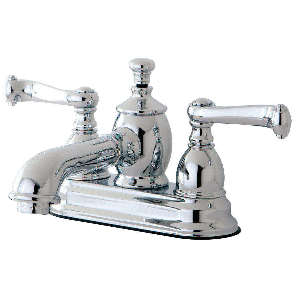Kingston Brass KS7001FL 4 in. Centerset Bathroom Faucet, Polished Chrome - BNGBath