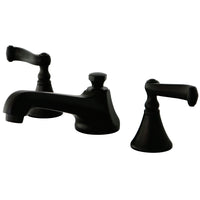 Thumbnail for Kingston Brass KS4475FL 8 in. Widespread Bathroom Faucet, Oil Rubbed Bronze - BNGBath