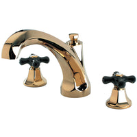 Thumbnail for Kingston Brass KS4322PKX Duchess Roman Tub Faucet, Polished Brass - BNGBath