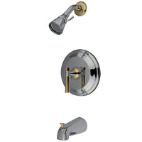 Thumbnail for Kingston Brass KB2634ML Milano Tub & Shower Faucet, Polished Chrome - BNGBath