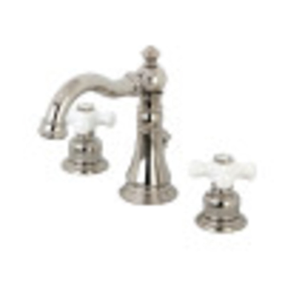 Fauceture FSC1979PX American Classic 8 in. Widespread Bathroom Faucet, Polished Nickel - BNGBath