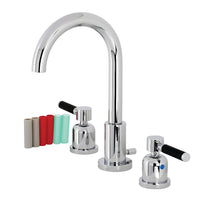 Thumbnail for Fauceture FSC8921DKL Kaiser Widespread Bathroom Faucet, Polished Chrome - BNGBath