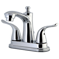 Thumbnail for Kingston Brass FB7621YL 4 in. Centerset Bathroom Faucet, Polished Chrome - BNGBath