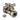 Kingston Brass CC44153X Quarter Turn Valve (1/2" FIP X 1/2" or 7/16-Inch" Slip Joint), Antique Brass - BNGBath