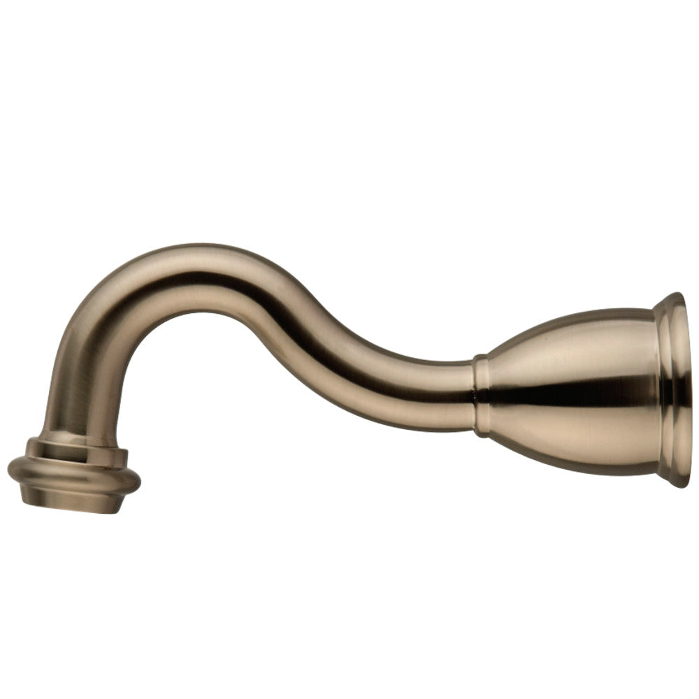 Kingston Brass K1687A8 Heritage 6" Tub Spout, Brushed Nickel - BNGBath