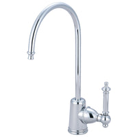 Thumbnail for Kingston Brass KS7191TL Templeton Single Handle Water Filtration Faucet, Polished Chrome - BNGBath