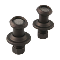 Thumbnail for Kingston Brass CAU4105 Vintage Tub Mount Couplers, Oil Rubbed Bronze - BNGBath