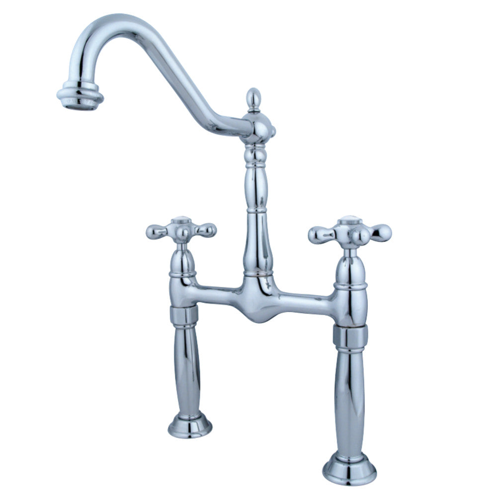 Kingston Brass KS1071AX Vessel Sink Faucet, Polished Chrome - BNGBath