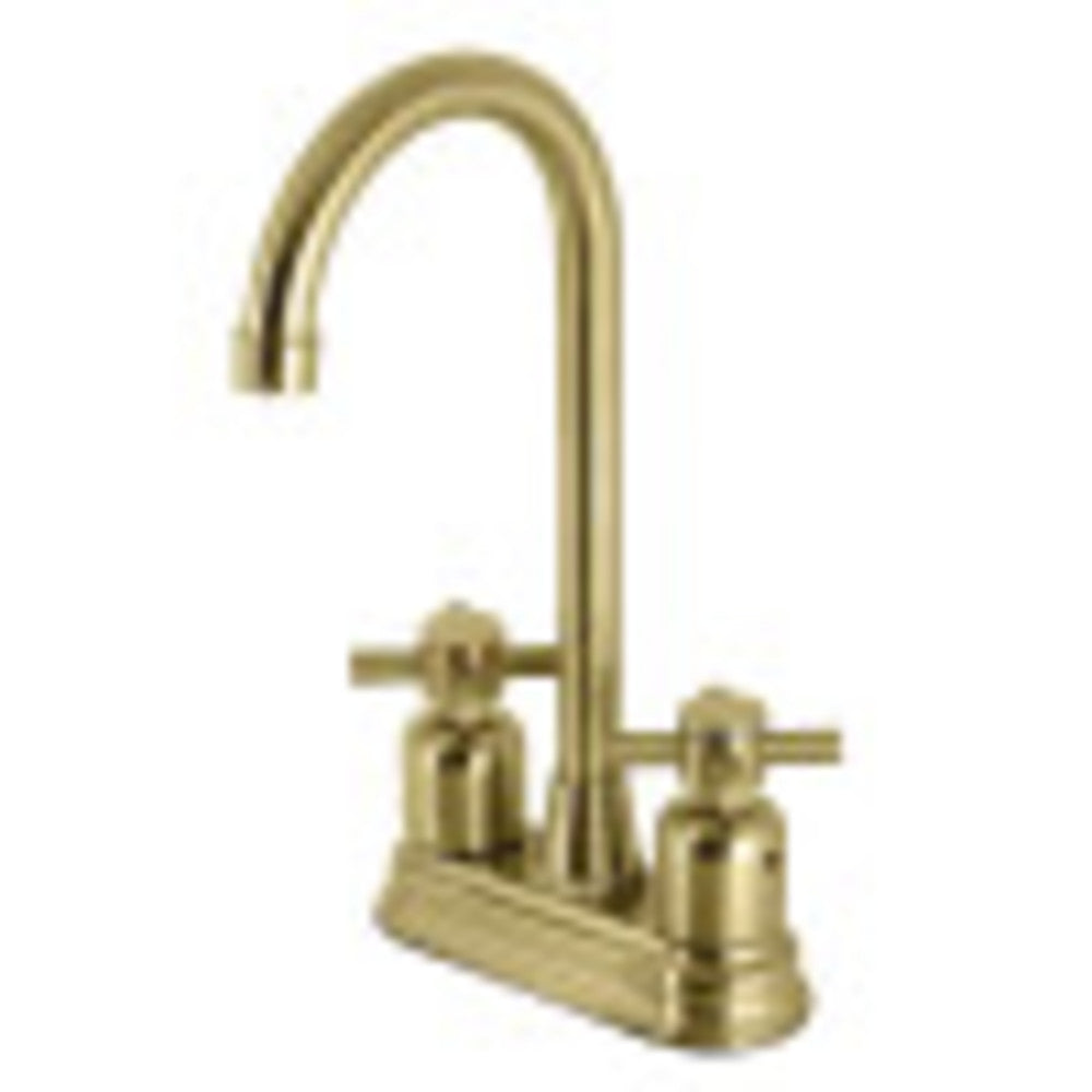 Kingston Brass KB8497DX Concord Bar Faucet, Brushed Brass - BNGBath