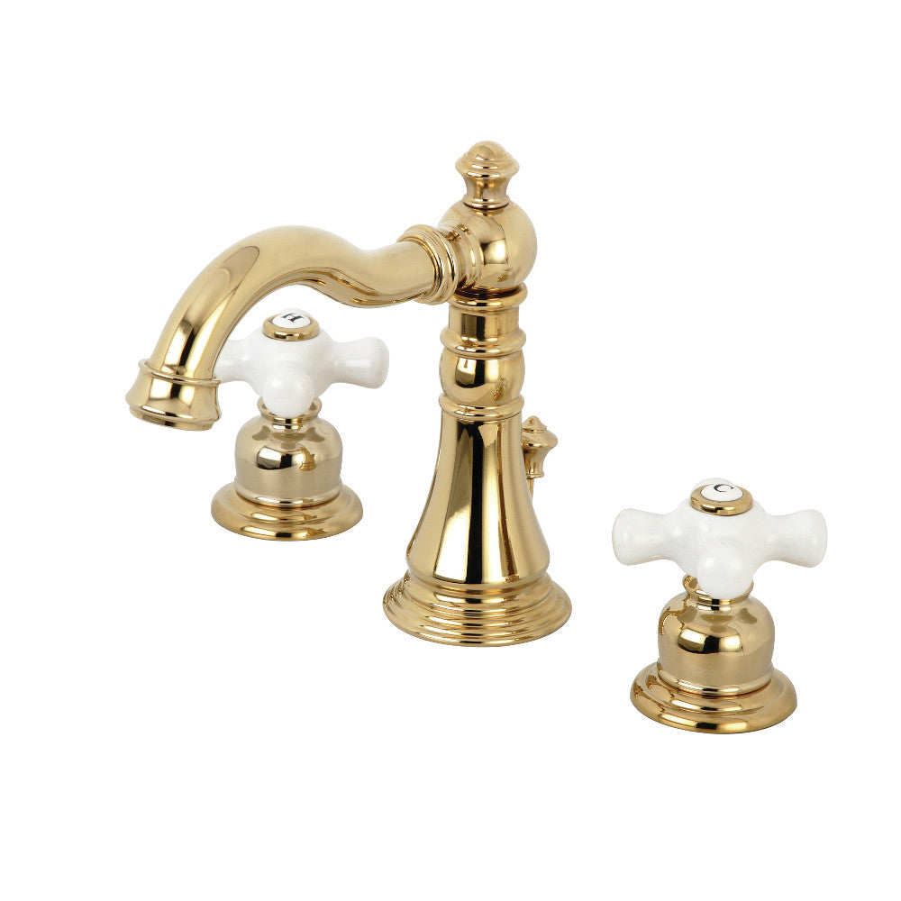 Fauceture FSC1972PX American Classic 8 in. Widespread Bathroom Faucet, Polished Brass - BNGBath