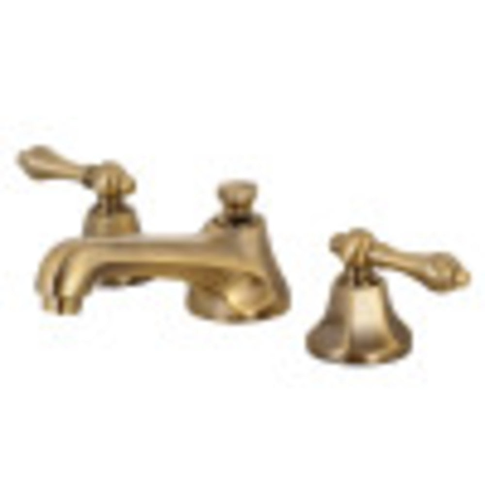 Kingston Brass KS4463AL 8" Widespread Bathroom Faucet, Antique Brass - BNGBath