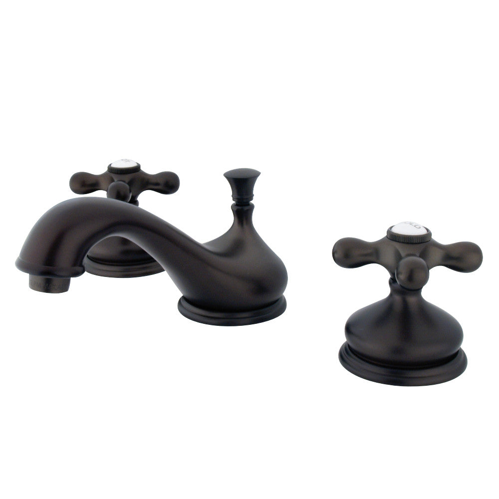 Kingston Brass KS1165AX 8 in. Widespread Bathroom Faucet, Oil Rubbed Bronze - BNGBath