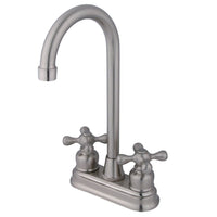 Thumbnail for Kingston Brass KB498AX Bar Faucet, Brushed Nickel - BNGBath