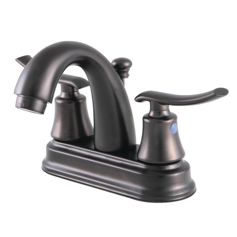 Kingston Brass FB5615JL 4 in. Centerset Bathroom Faucet, Oil Rubbed Bronze - BNGBath
