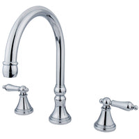 Thumbnail for Kingston Brass KS2341AL Roman Tub Faucet, Polished Chrome - BNGBath
