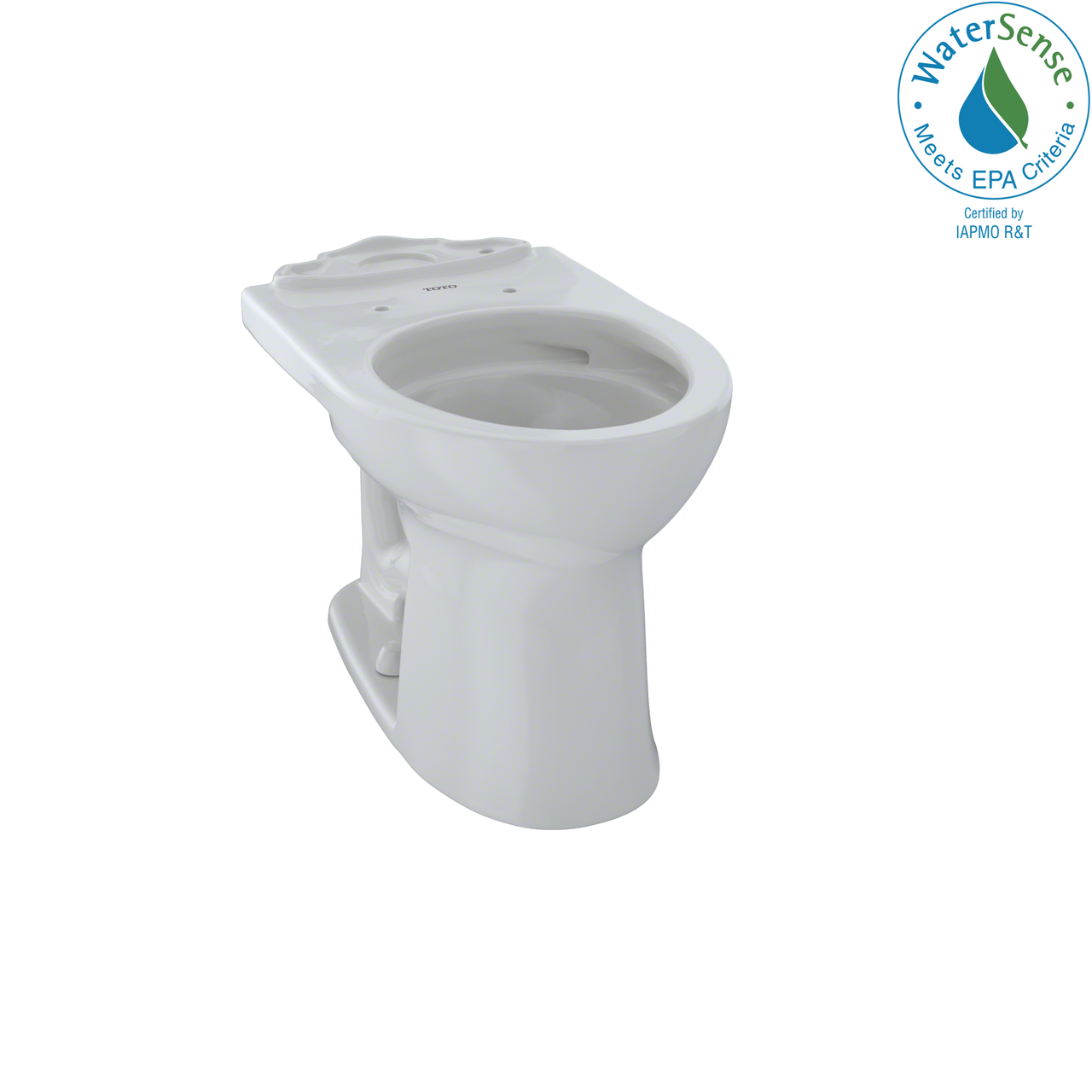 TOTO Drake II Universal Height Round Toilet Bowl with CeFiONtect,   - CST453CEFG#11 - BNGBath