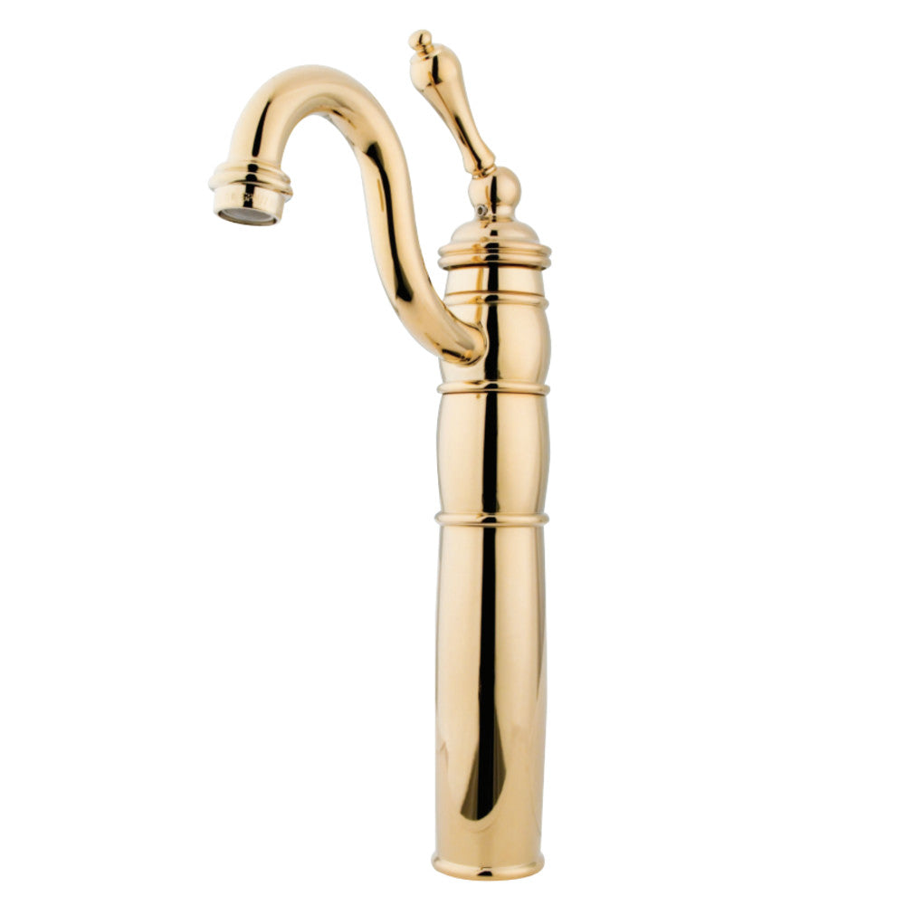 Kingston Brass KB1422AL Vessel Sink Faucet, Polished Brass - BNGBath