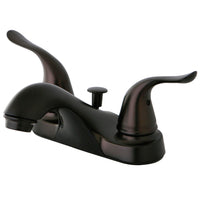 Thumbnail for Kingston Brass FB5625YL 4 in. Centerset Bathroom Faucet, Oil Rubbed Bronze - BNGBath