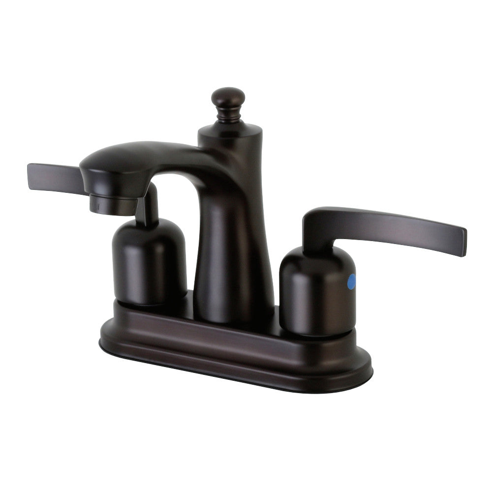 Kingston Brass FB7625EFL 4 in. Centerset Bathroom Faucet, Oil Rubbed Bronze - BNGBath