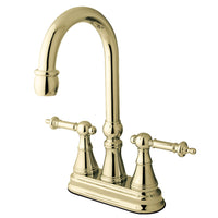 Thumbnail for Kingston Brass KS2492TL Bar Faucet, Polished Brass - BNGBath