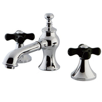 Thumbnail for Kingston Brass KC7061PKX Duchess Widespread Bathroom Faucet with Brass Pop-Up, Polished Chrome - BNGBath