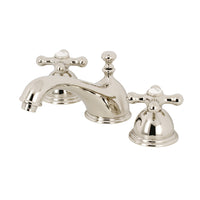 Thumbnail for Kingston Brass KS3966AX 8 in. Widespread Bathroom Faucet, Polished Nickel - BNGBath