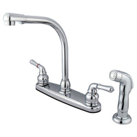 Thumbnail for Kingston Brass GKB751SP Magellan Centerset Kitchen Faucet, Polished Chrome - BNGBath