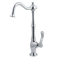 Thumbnail for Kingston Brass KS1191FL Royale Cold Water Filtration Faucet, Polished Chrome - BNGBath