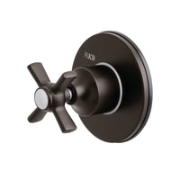 Thumbnail for Kingston Brass KS3035ZX 3-Way Diverter Valve with Trim Kit, Oil Rubbed Bronze - BNGBath