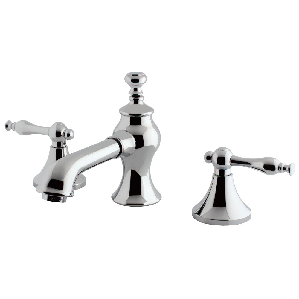 Kingston Brass KC7061NL 8 in. Widespread Bathroom Faucet, Polished Chrome - BNGBath