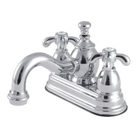 Thumbnail for Kingston Brass KS7101TX 4 in. Centerset Bathroom Faucet, Polished Chrome - BNGBath