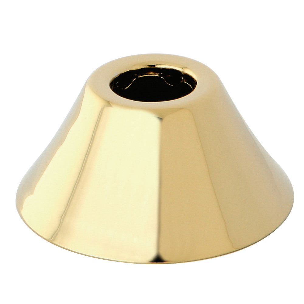Kingston Brass FLBELL11162 11/16" O.D. Compression Bell Flange, Polished Brass - BNGBath