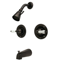 Thumbnail for Kingston Brass KB665PL Tub and Shower Faucet, Oil Rubbed Bronze - BNGBath