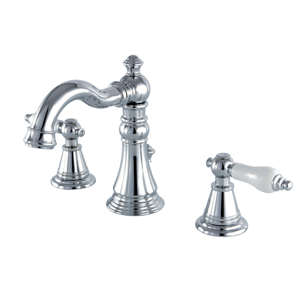 Fauceture FSC1971PL English Classic Widespread Bathroom Faucet, Polished Chrome - BNGBath
