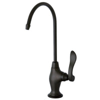 Thumbnail for Kingston Brass KS3195NFL Nuwave French Single Handle Water Filtration Faucet, Oil Rubbed Bronze - BNGBath