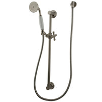 Thumbnail for Kingston Brass KAK3528W8 Made To Match Hand Shower Combo with Slide Bar, Brushed Nickel - BNGBath