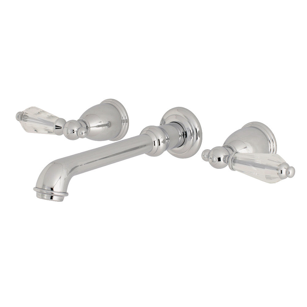 Kingston Brass KS7121WLL Wall Mount Bathroom Faucet, Polished Chrome - BNGBath