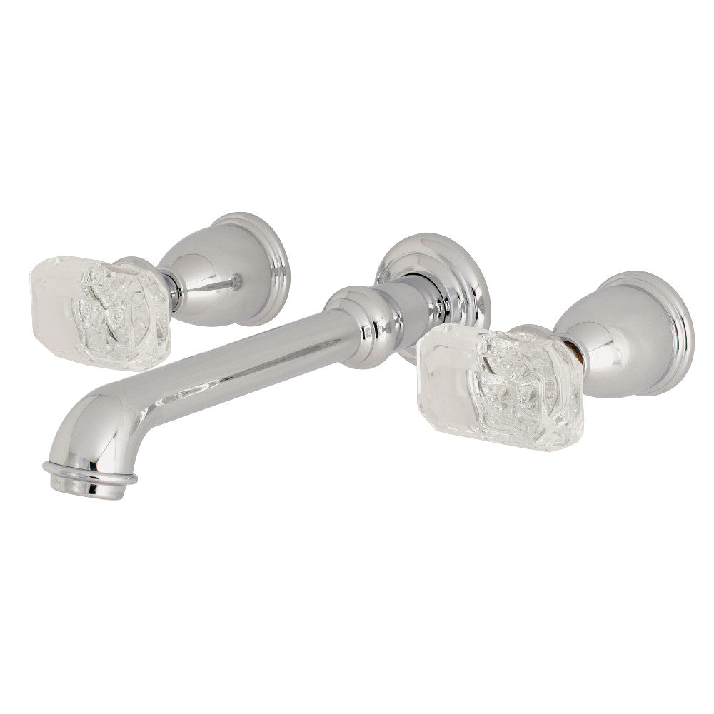 Kingston Brass KS7121KRL Wall Mount Bathroom Faucet, Polished Chrome - BNGBath