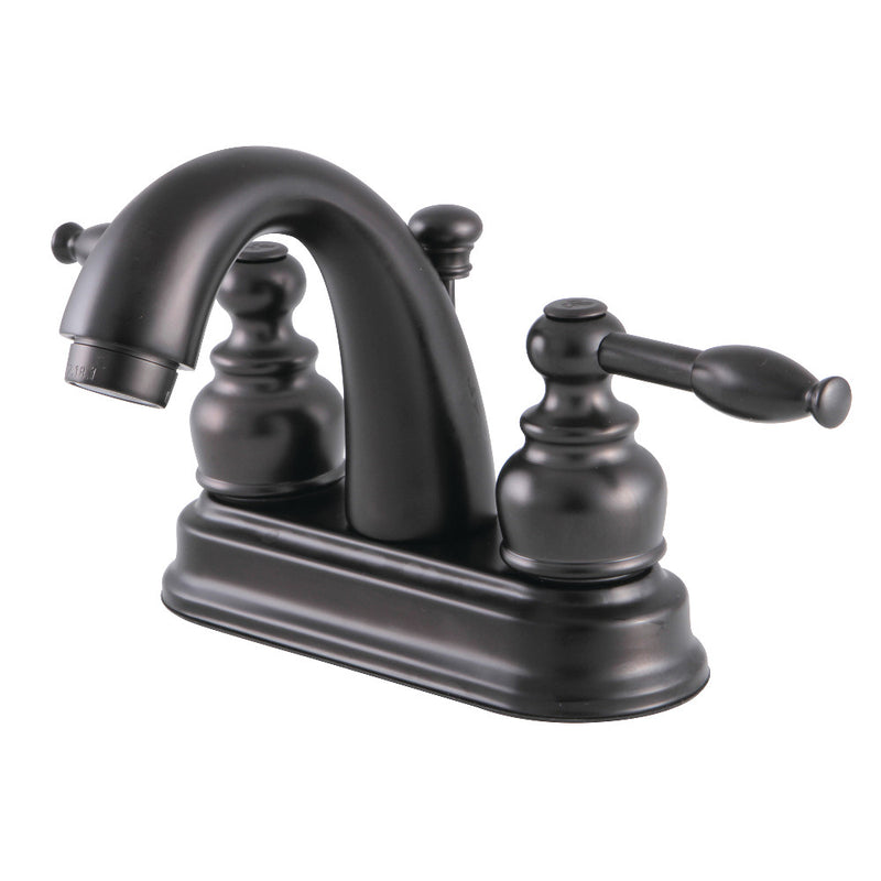 Kingston Brass FB5615KL 4 in. Centerset Bathroom Faucet, Oil Rubbed Bronze - BNGBath