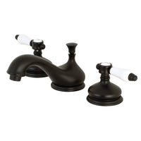 Thumbnail for Kingston Brass KS1165BPL 8 in. Widespread Bathroom Faucet, Oil Rubbed Bronze - BNGBath