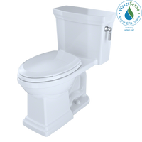 Thumbnail for TOTO Promenade II One-Piece Elongated 1.28 GPF Universal Height Toilet with CeFiONtect and Right-Hand Trip Lever,  - MS814224CEFRG#01 - BNGBath